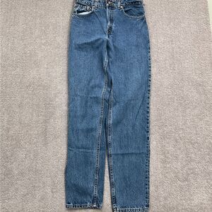 Levi's 550 Jeans Men 32W 36L ACT 31W‎ 35.5L Blue Relax Fit Taper Leg Batwing USA